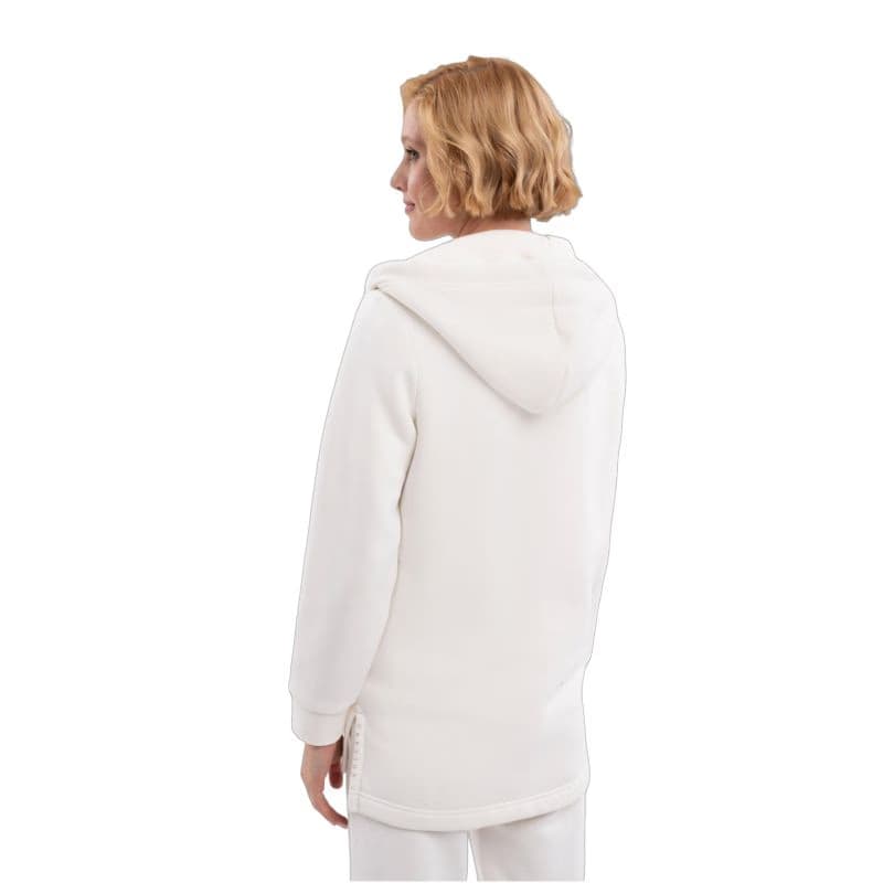 Dámska zateplená mikina so zipsom VOLCANO B-FLOFI-101-CREAM 4