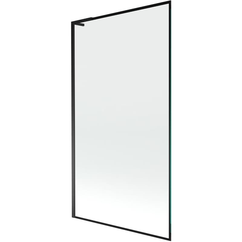 MEXEN/S - Next L vaňová zástena FIX 100 x 150, čierna vzor, čierna 895-100-000-03-70-70