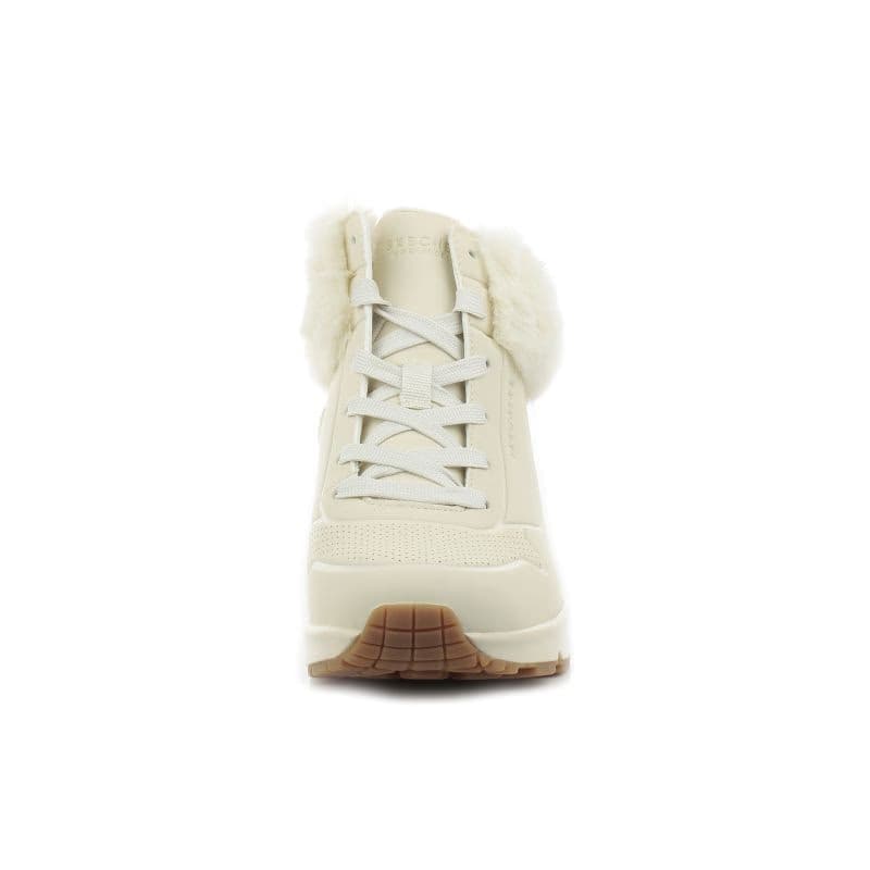 Dievčenské členkové zimné topánky SKECHERS Uno Fall Air natural 3