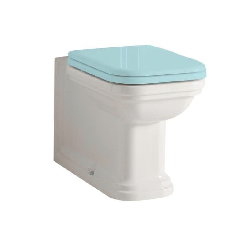 KERASAN - WALDORF WC kombi misa 40x68cm, spodný/zadný odpad, biela 411701