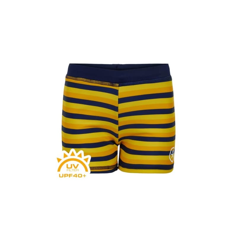 Chlapčenské plavky COLOR KIDS Swim trunks AOP-saffron