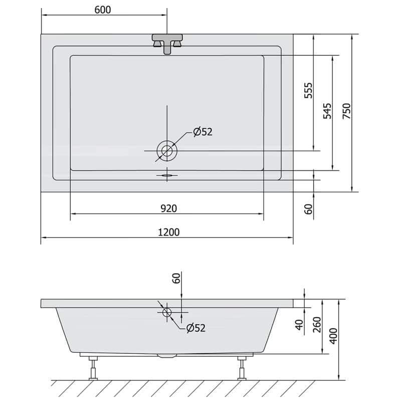Polysan Deep 120 x 75 cm 71564 2