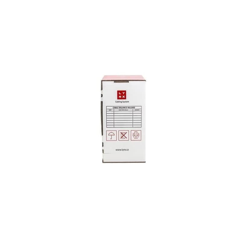 FTP kábel LYNX REELEX AIR, Cat5E, drôt, PVC, Eca, sivý, 305m 4