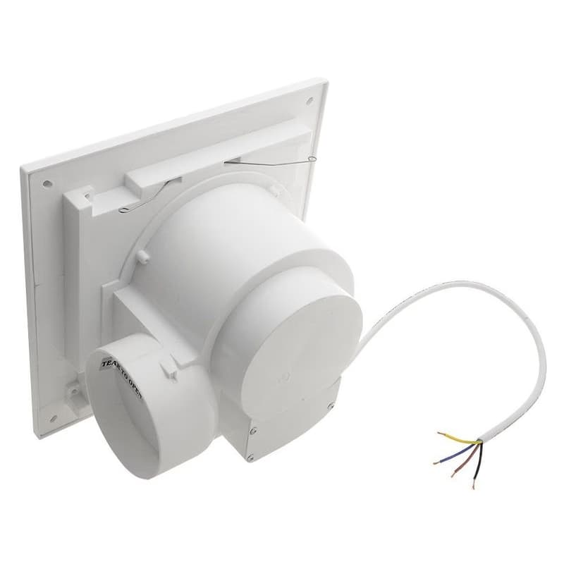SAPHO - TECTO stropný axiálny ventilátor s časovačom, 20W, potrubie 100, biela TC202 2