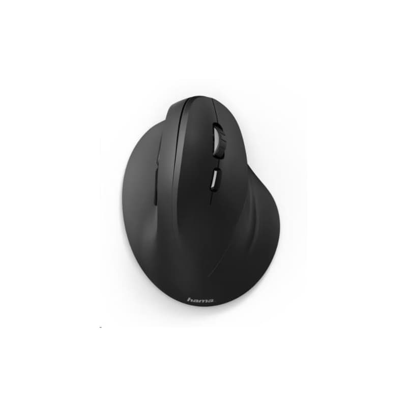 Hama vertikálna ergonomická bezdrôtová myš EMW-500, 6 tlačidiel, čierna