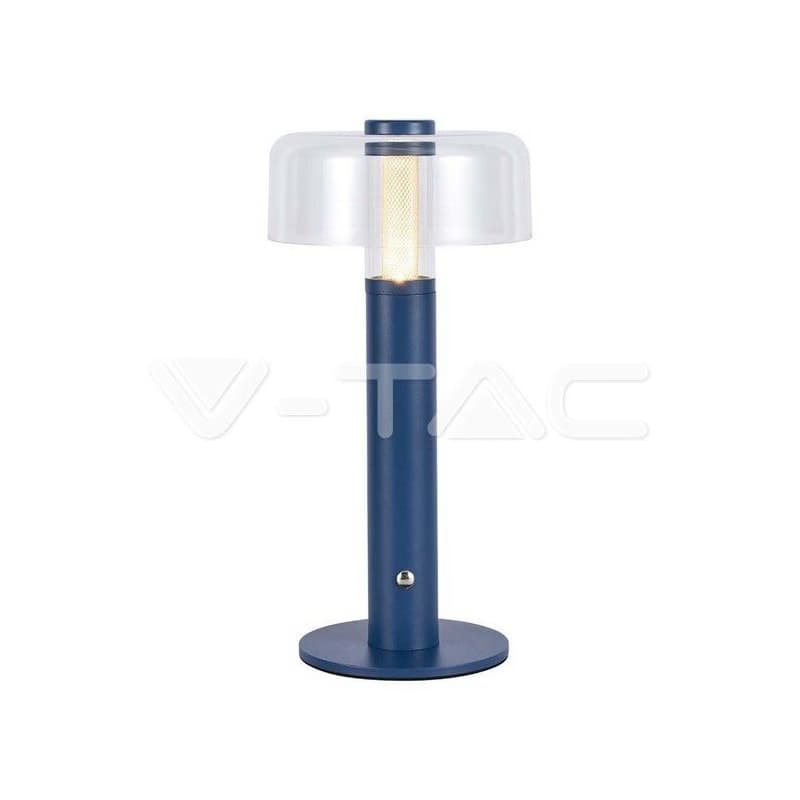 Stolné LED svietidlo 1800 mAh batéria 150*300 3v1 fialové 1 VT-1049 (V-TAC)