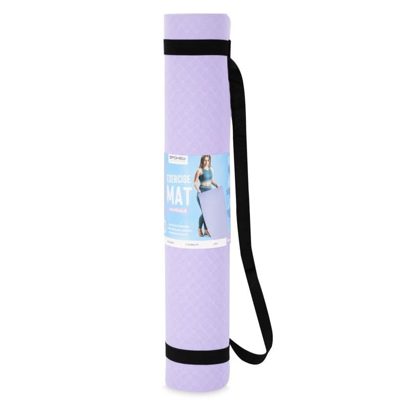 Fitness podložka SPOKEY MANDALA mat 183 x 61 x 0,4 cm violet 4