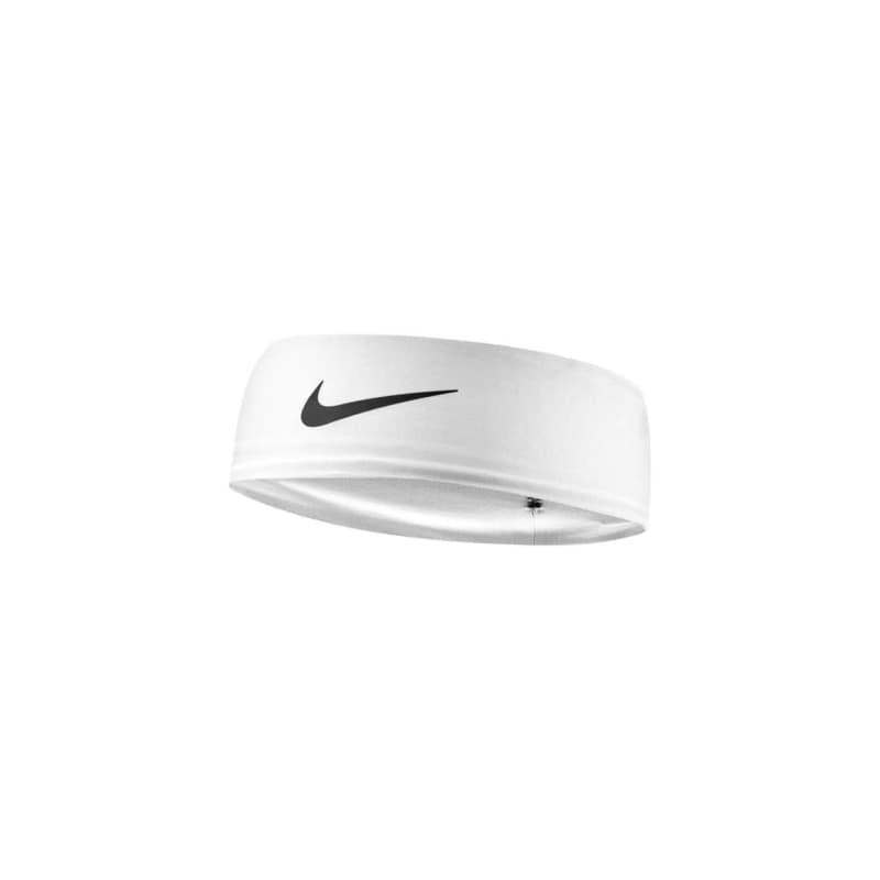 Čelenka NIKE DRI-FIT FURY CLASSIC HEADBAND WHITE BLACK BLACK