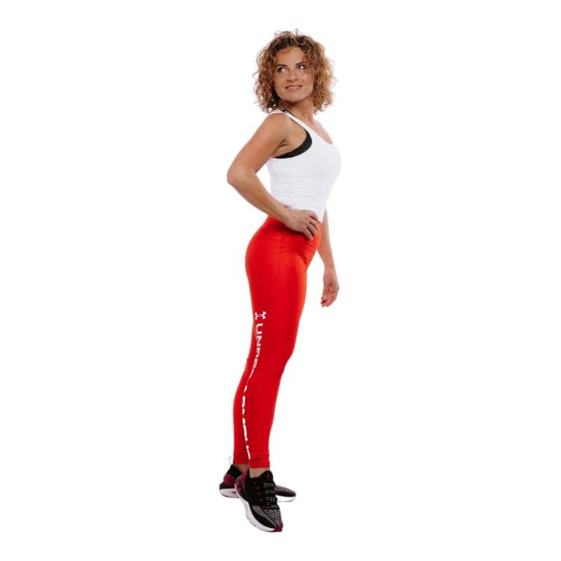 Dámske legíny UNDER ARMOUR Armour Branded Legging-RED 814 4