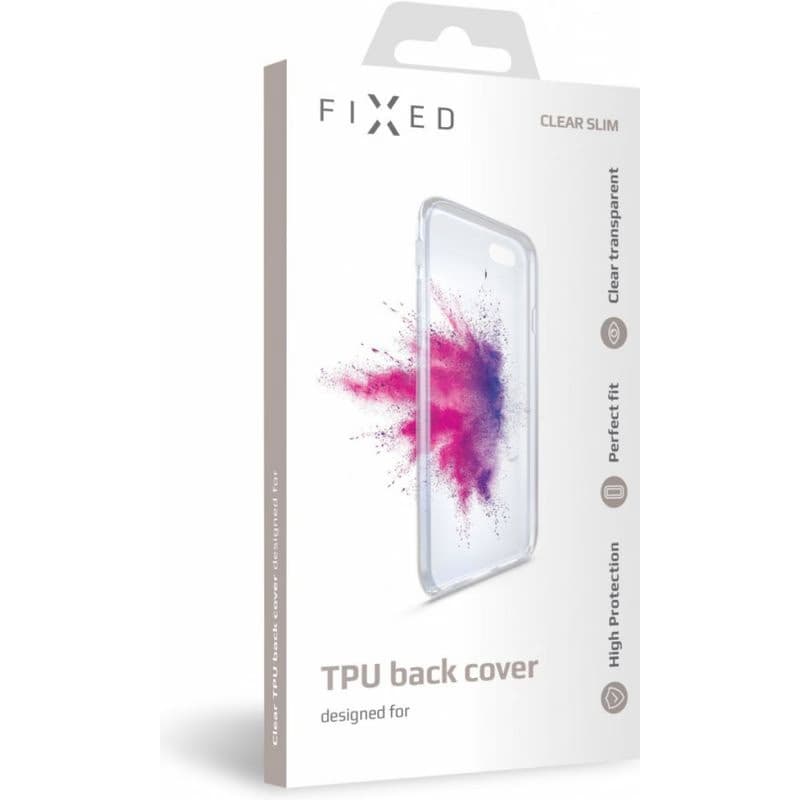 FIXED gélový zadný kryt pre Apple iPhone 12/12 Pro, číra 2