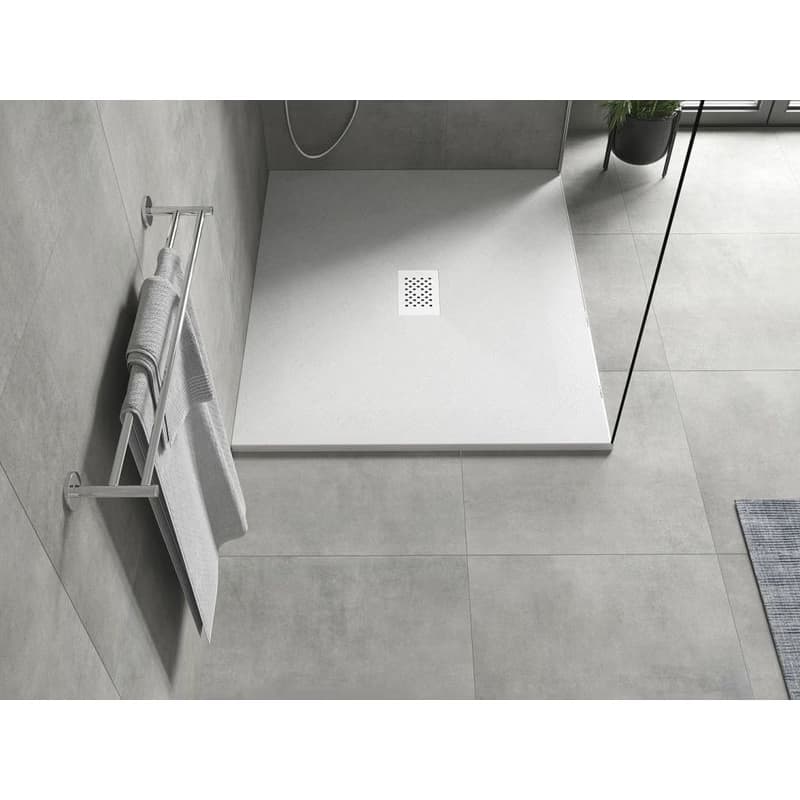 MEXEN/S - Hugo sprchová vanička SMC 130x100, biela, krytka biela 42101013-W 6