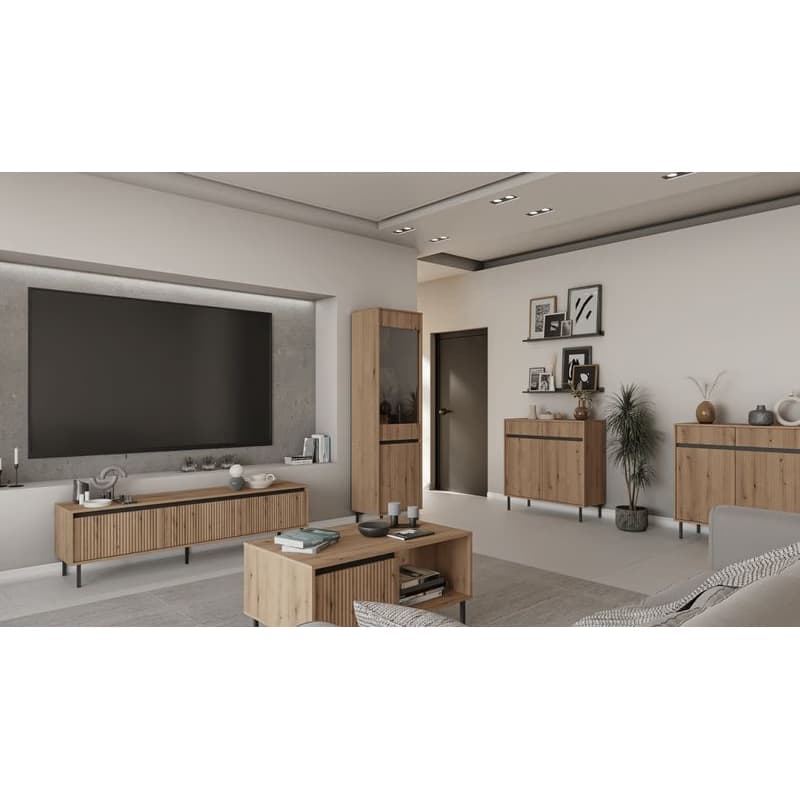 ArtLemp TV stolík KASOA 3S/303 | dub evoke 5