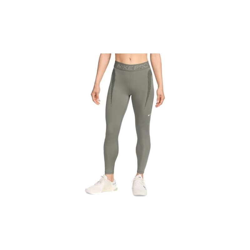 Dámske legíny NIKE PRO W NP DF MR 7 8 TIGHT TT GRX-320-Khaki