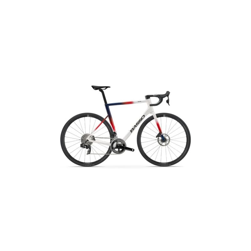 Cestný bicykel BASSO Astra, Rival 2x12 AXS, Microtech MrLite, chroma white
