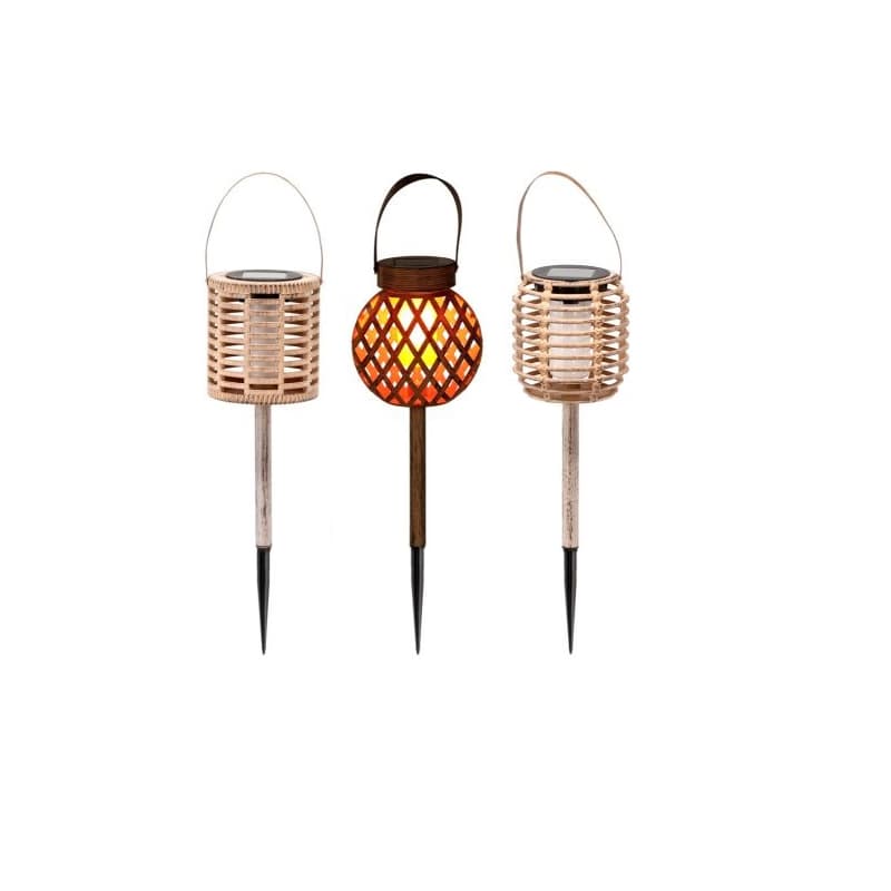 Chomik Záhradná solárna lampa ANTIQUE SOL4399 | 3 ks mix