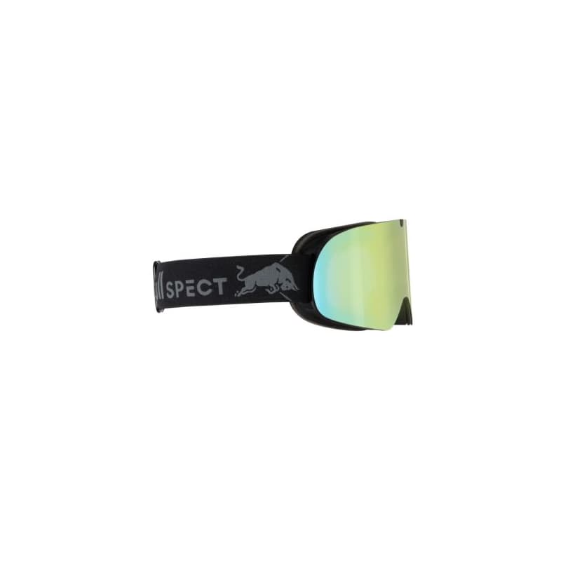 Lyžiarske okuliare RED BULL SPECT SOAR-13YE2, black yellow snow - grey with yellow mirror, cat.S 2