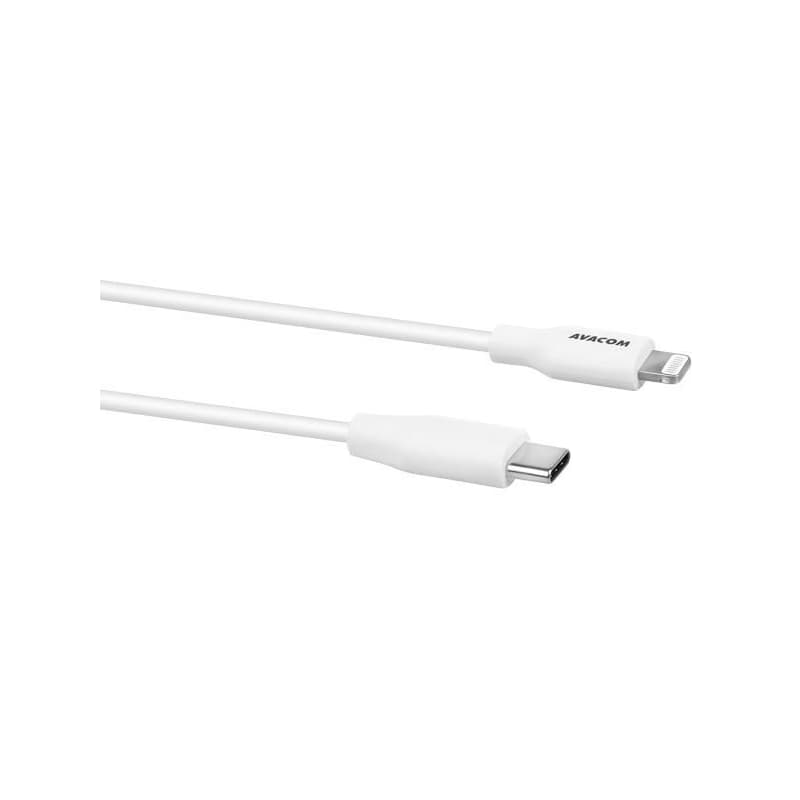 AVACOM MFIC-40W kábel USB-C - Lightning, MFi certifikácia, 40cm, biela