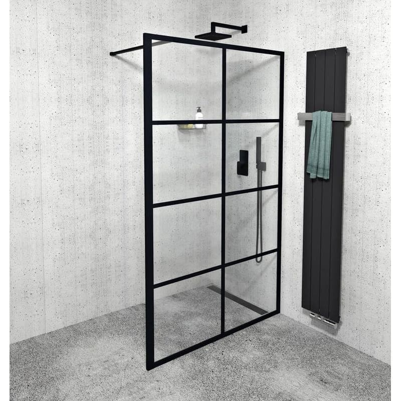 GELCO - CURE BLACK sprchová zástena 1400 číre sklo CB140