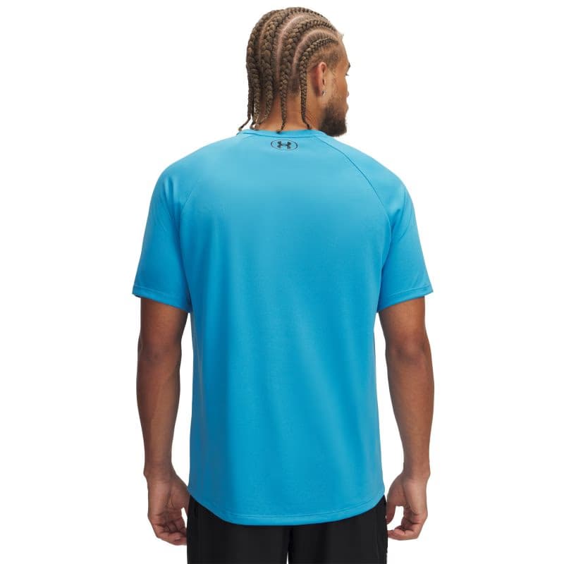 Pánske tréningové tričko s krátkym rukávom UNDER ARMOUR UA M TECH PRINT FILL SS-BLU 2