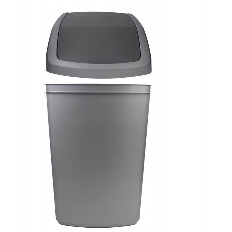 CURVER Odpadkový kôš SWING BIN 15L | sivý 3