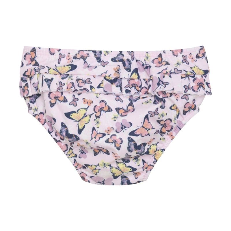 Dievčenské plavky COLOR KIDS Baby Swimdiaper W. Frills, AOP, cherry blossom 2