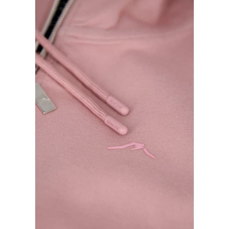 Dámska mikina so zipsom VOLCANO B-ALEXA-PINK 5
