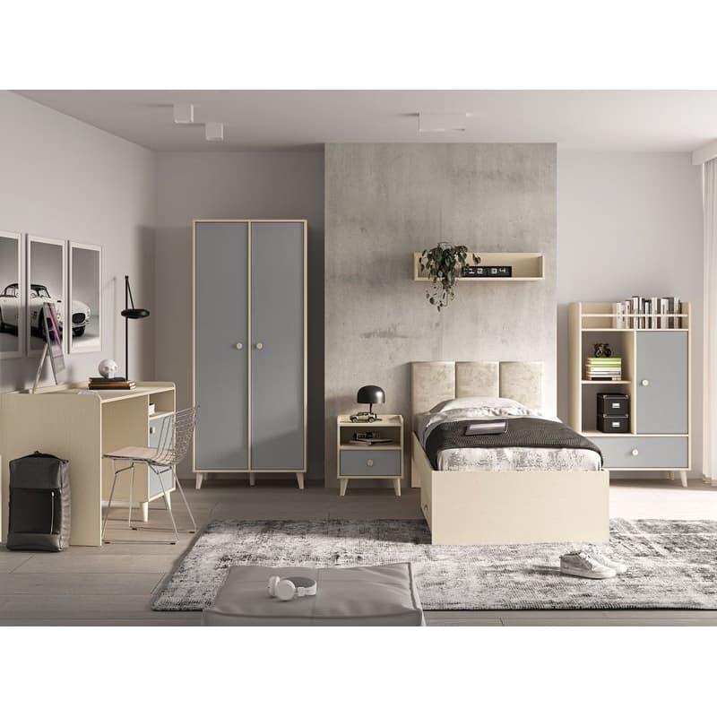 ArtMLM Detská izba LEVEL | sivá