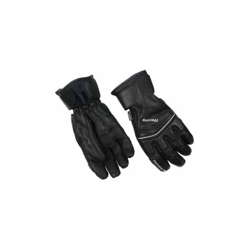 Lyžiarske rukavice BLIZZARD Racing Leather ski gloves, black silver