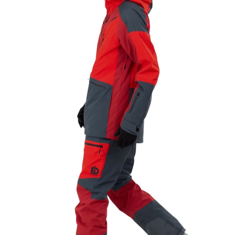 Pánske lyžiarske nohavice FUNDANGO Nexara ECO 3L Pants-285- blood 2