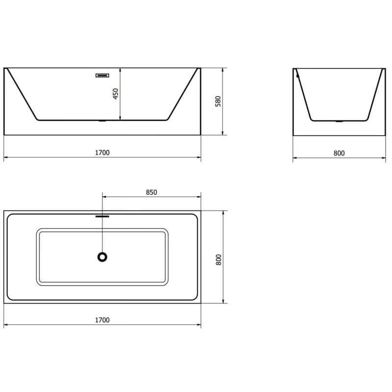 Mexen Nita, 170 x 80 cm 52091708075-95 6