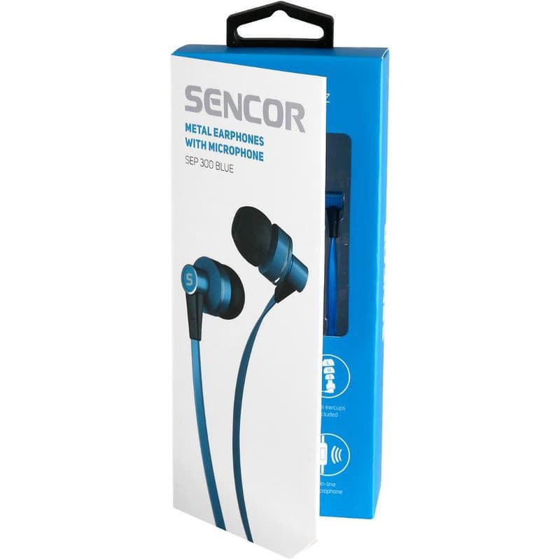 SEP 300 MIC BLUE MET SLÚCHADLÁ SENCOR 2
