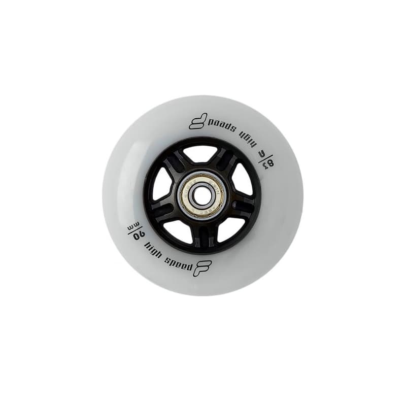 Náhradné kolieska na korčule FILA SKATES WHEELS 90MM 83A+A9+AS8MM