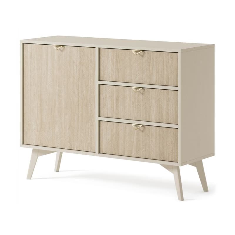 ArtPS Komoda TIMBER KSZD106 | béžová 3
