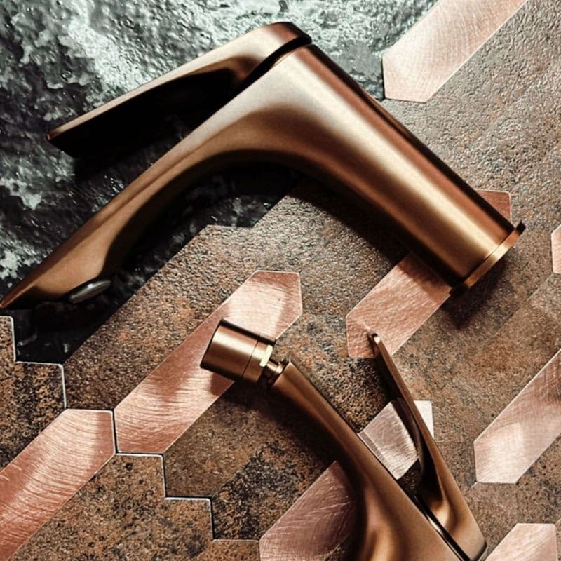 REA - Umývadlová batéria AVALON Copper Brush vysoká REA-B0493 2