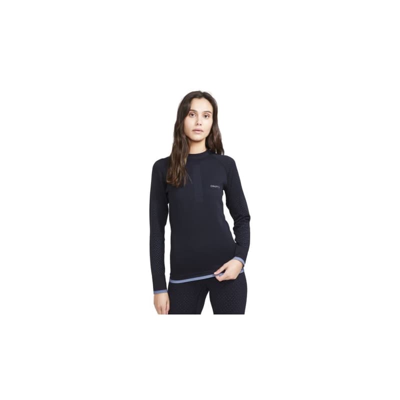 Dámske termo tričko s dlhým rukávom CRAFT ADV WARM INTENSITY LS W-999000-Black