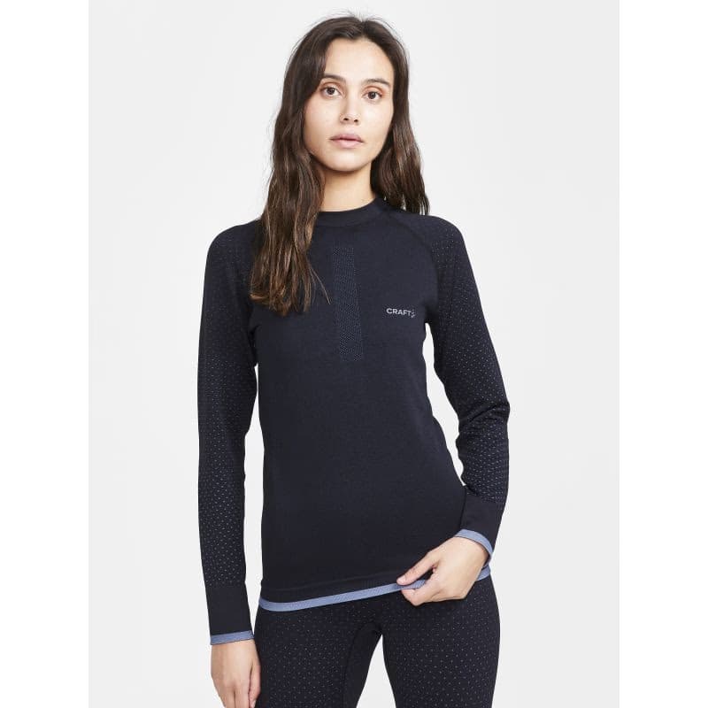Dámske termo tričko s dlhým rukávom CRAFT ADV WARM INTENSITY LS W-999000-Black 2