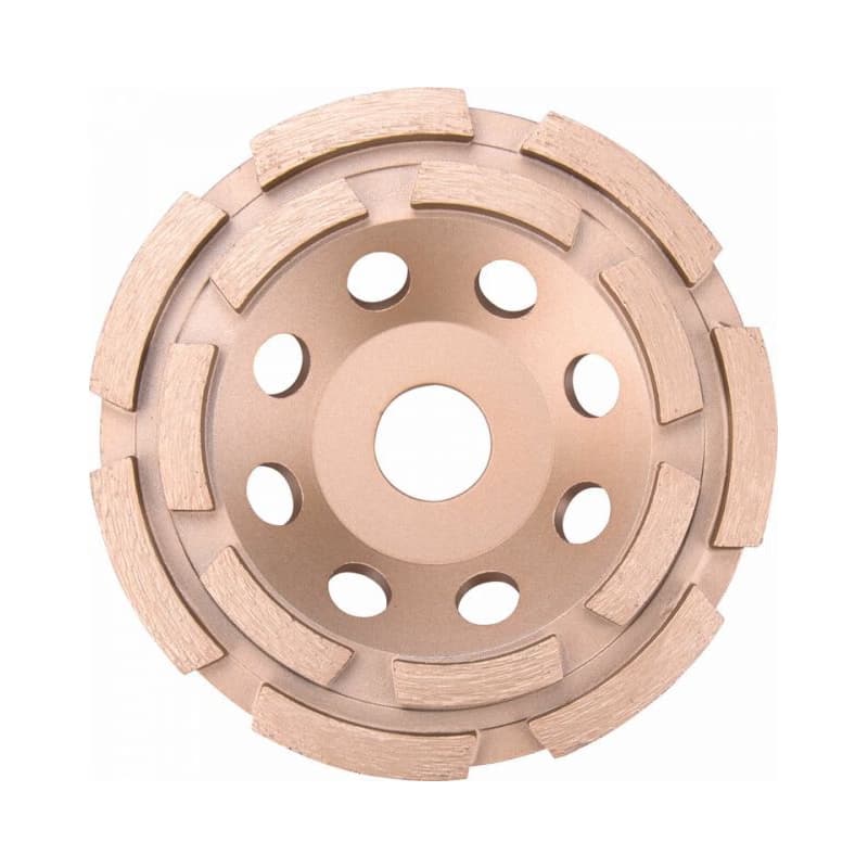 EXTOL INDUSTRIAL Kotúč brúsny diamantový dvojradový, 125mm, pozdĺžne lamely