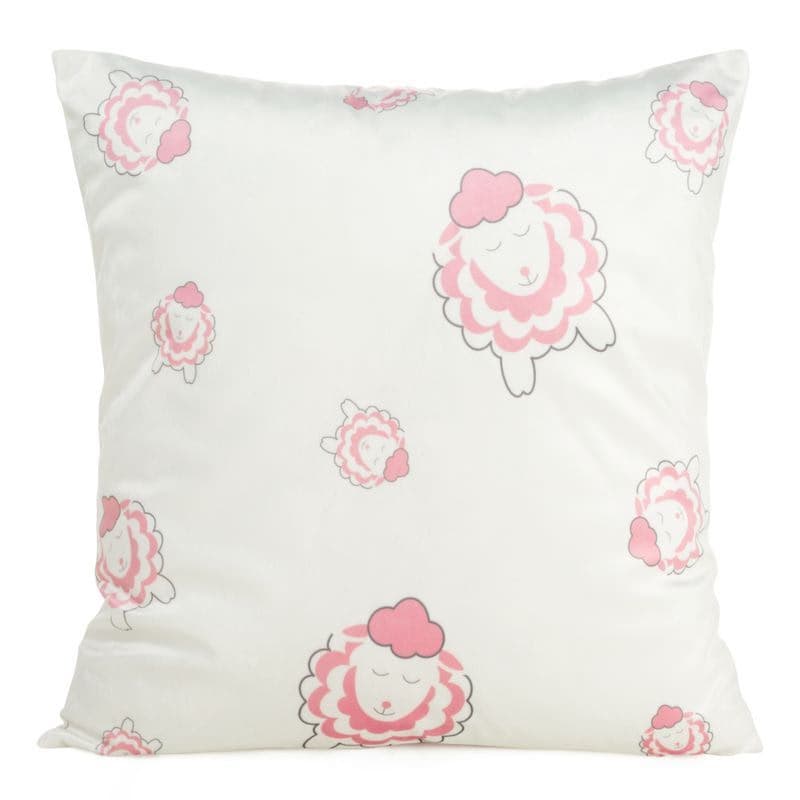 ArtFir Obliečka na vankúš DESIGN91 | s ovečkami 45 x 45 cm