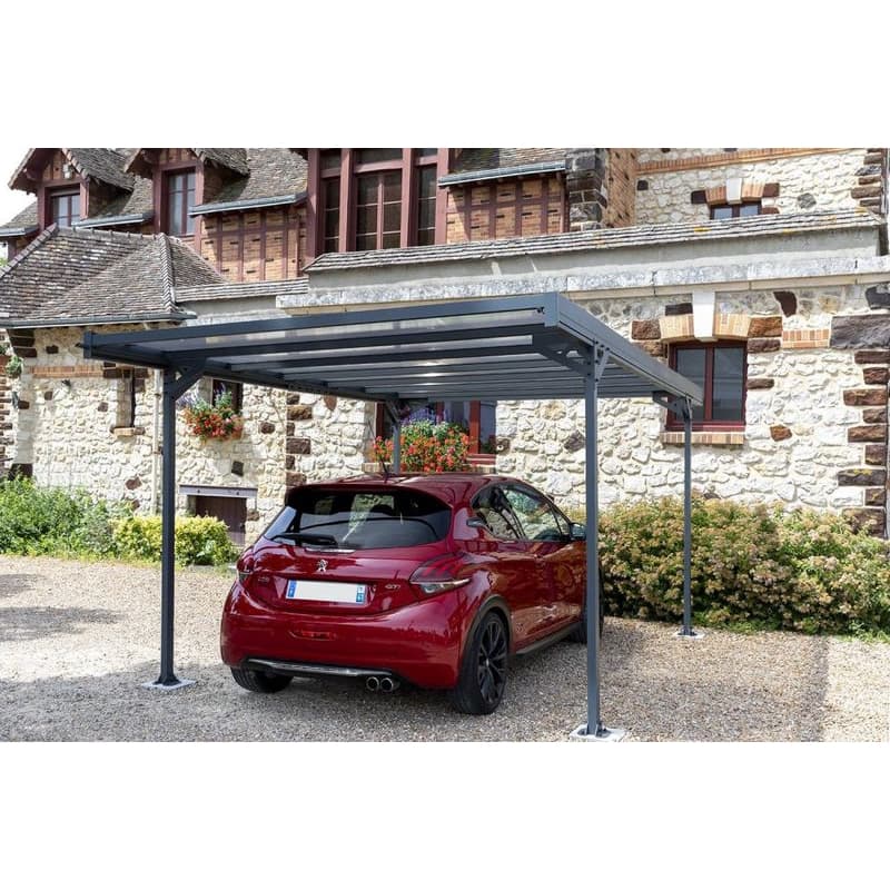 Kovový přístřešek / carport 297 x 494 cm Dekorhome 2