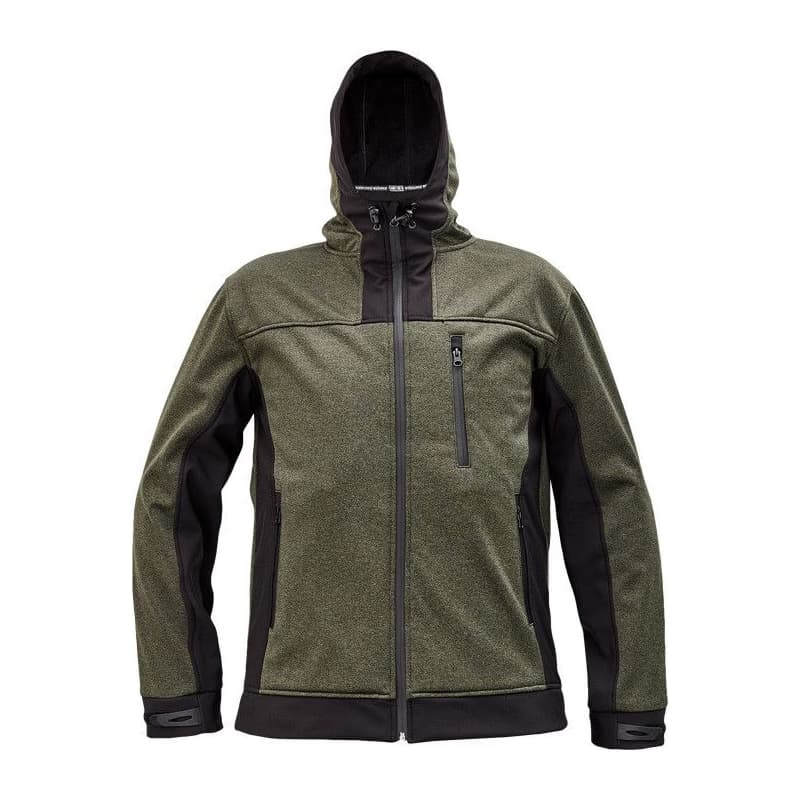 HUYER SOFTSHELL bunda šedá L 5
