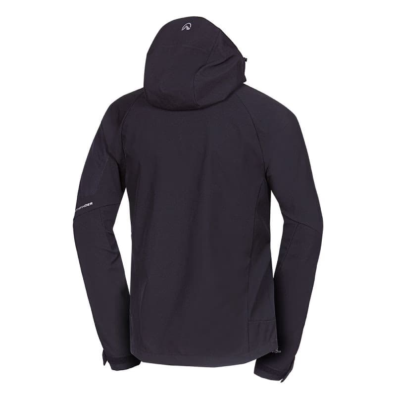 Pánska turistická softshellová bunda NORTHFINDER BRIO-269black 5