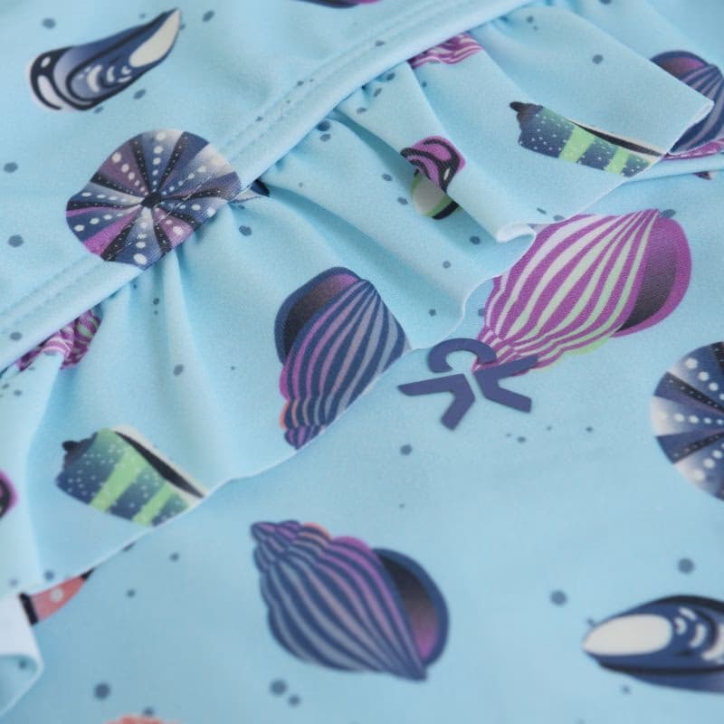 Dievčenské plavky COLOR KIDS Bikini W. Frills, AOP-7148-Summer Song 3
