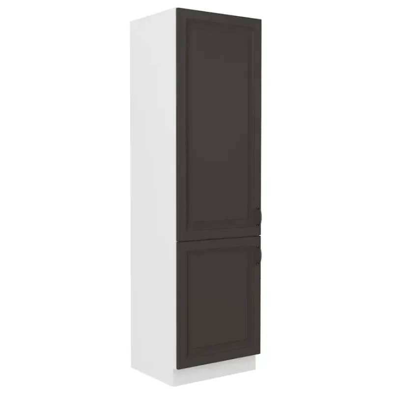 Kuchynská skrinka STILO grafit mat/biela 60dk-210 2f