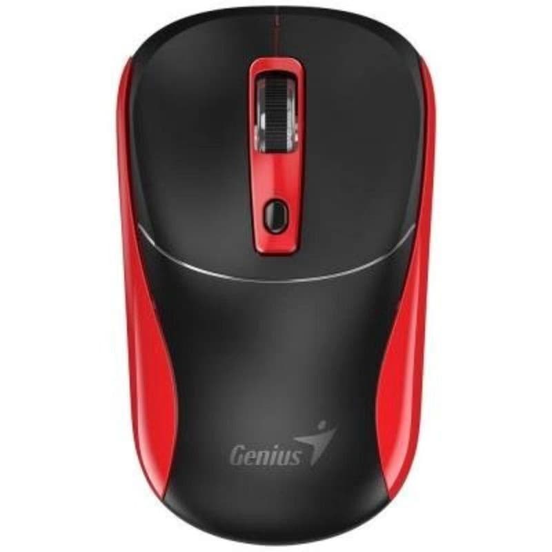 GENIUS myš NX-7123/ 1200 dpi/ bezdrôtová/ Copilot/ čierno-červená 2