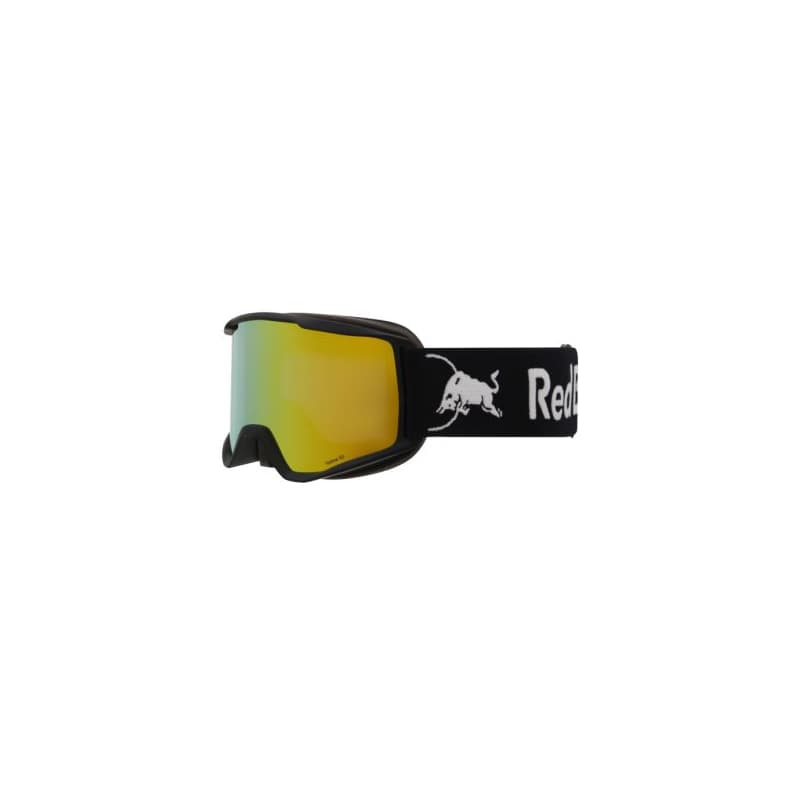 Lyžiarske okuliare RED BULL SPECT NEON 07YE2, black smoke with yellow mirror