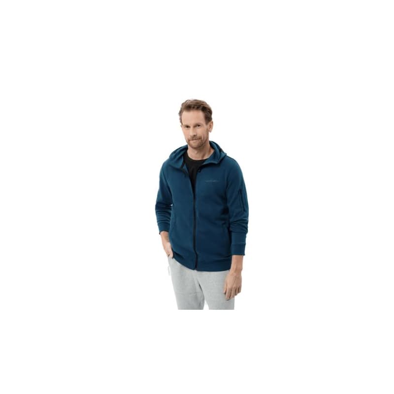 Pánska mikina so zipsom VOLCANO PITER-601-BLUE