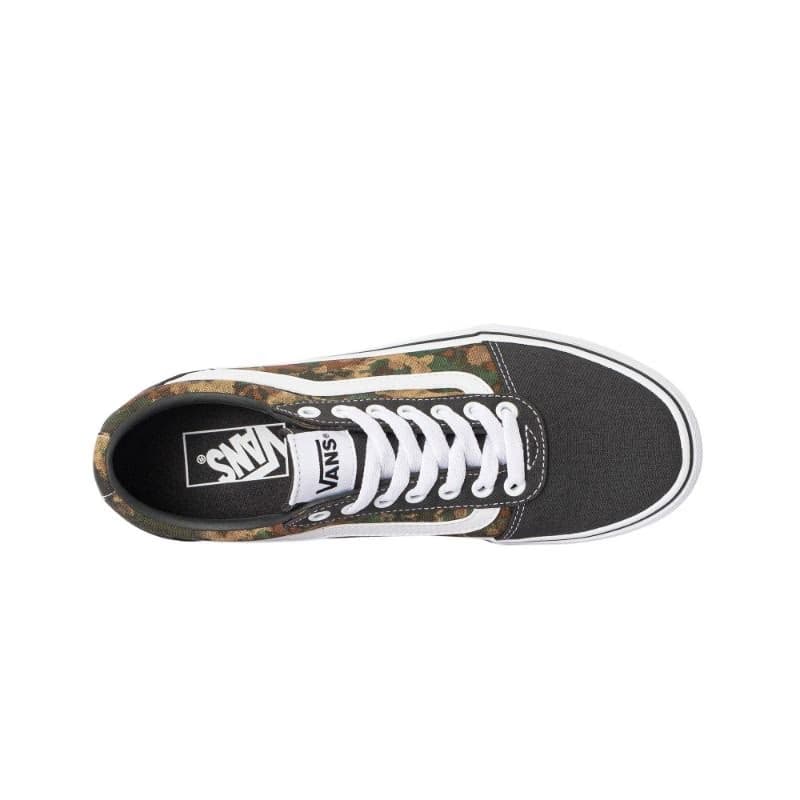 Pánska rekreačná obuv VANS MN Ward Water Color Camo black white 3