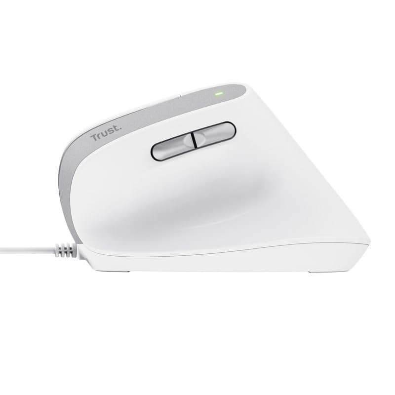 TRUST myš Bayo II Ergonomická vertikálna myš, USB, biela 5