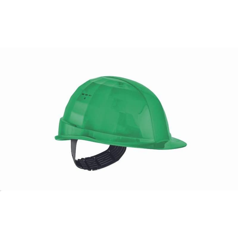 LAS Prilba PE, plast 6b UNI S 17 zelená