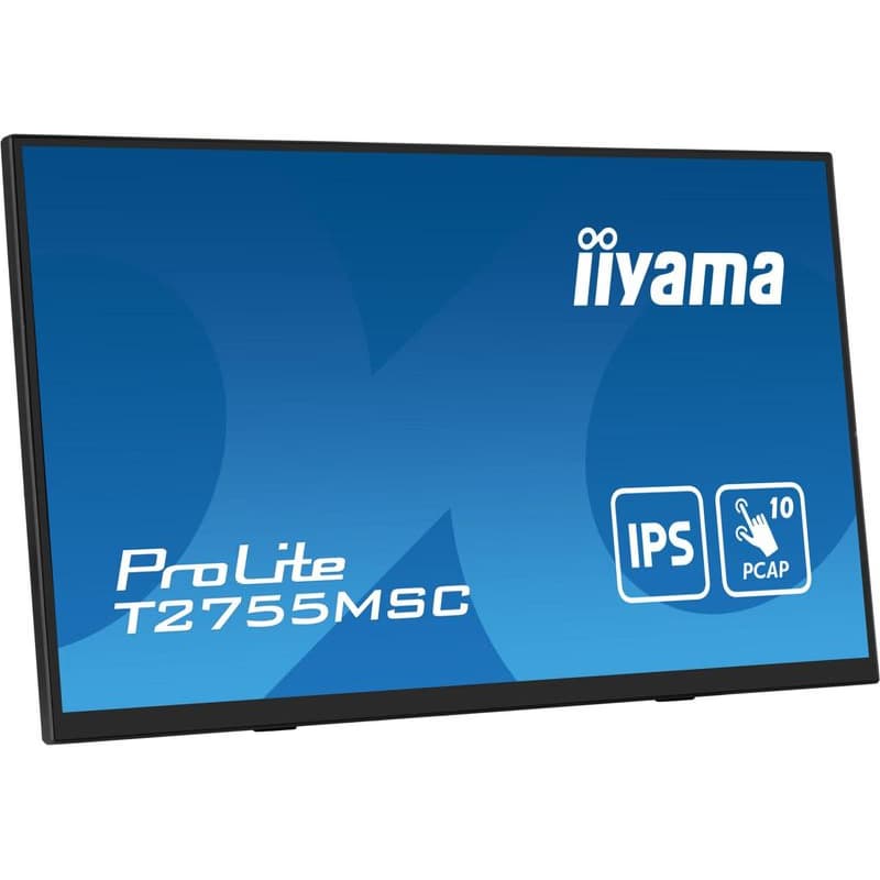 27" iiyama T2755MSC-B1: IPS, FHD, PCAP, Webcam 5